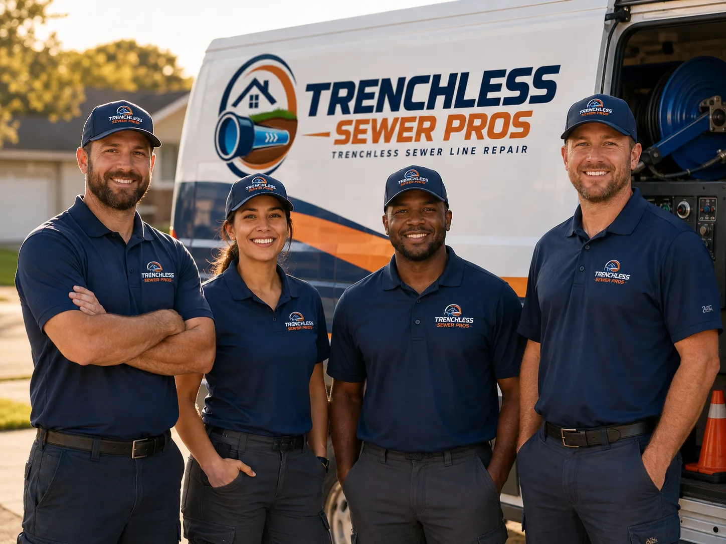 Trenchless Sewer Repair company in Flom, MN
